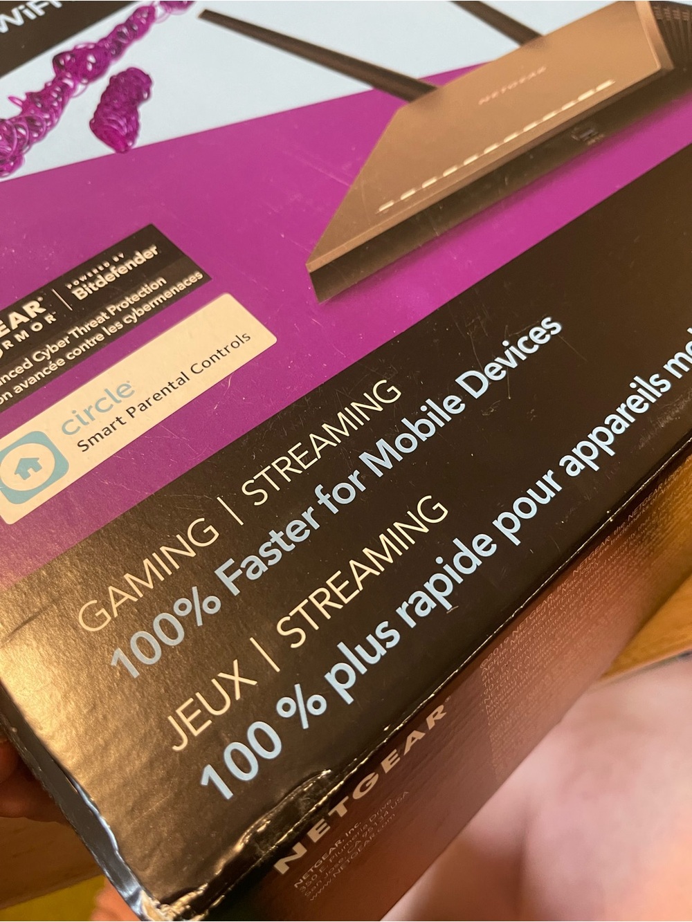 NETGEAR Nighthawk AC1900 Model R7000 Smart Wi Fi Router OPEN BOX - Picture 6 of 7